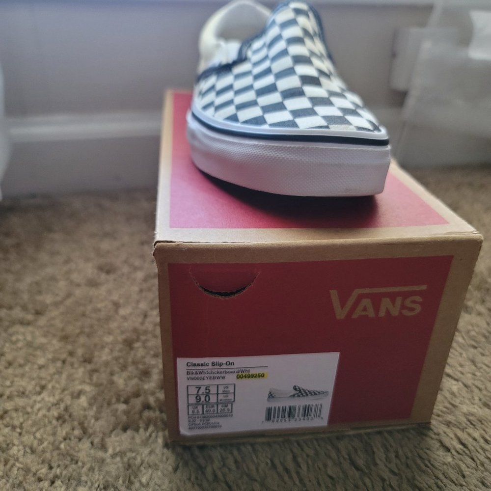 Vans slip ons